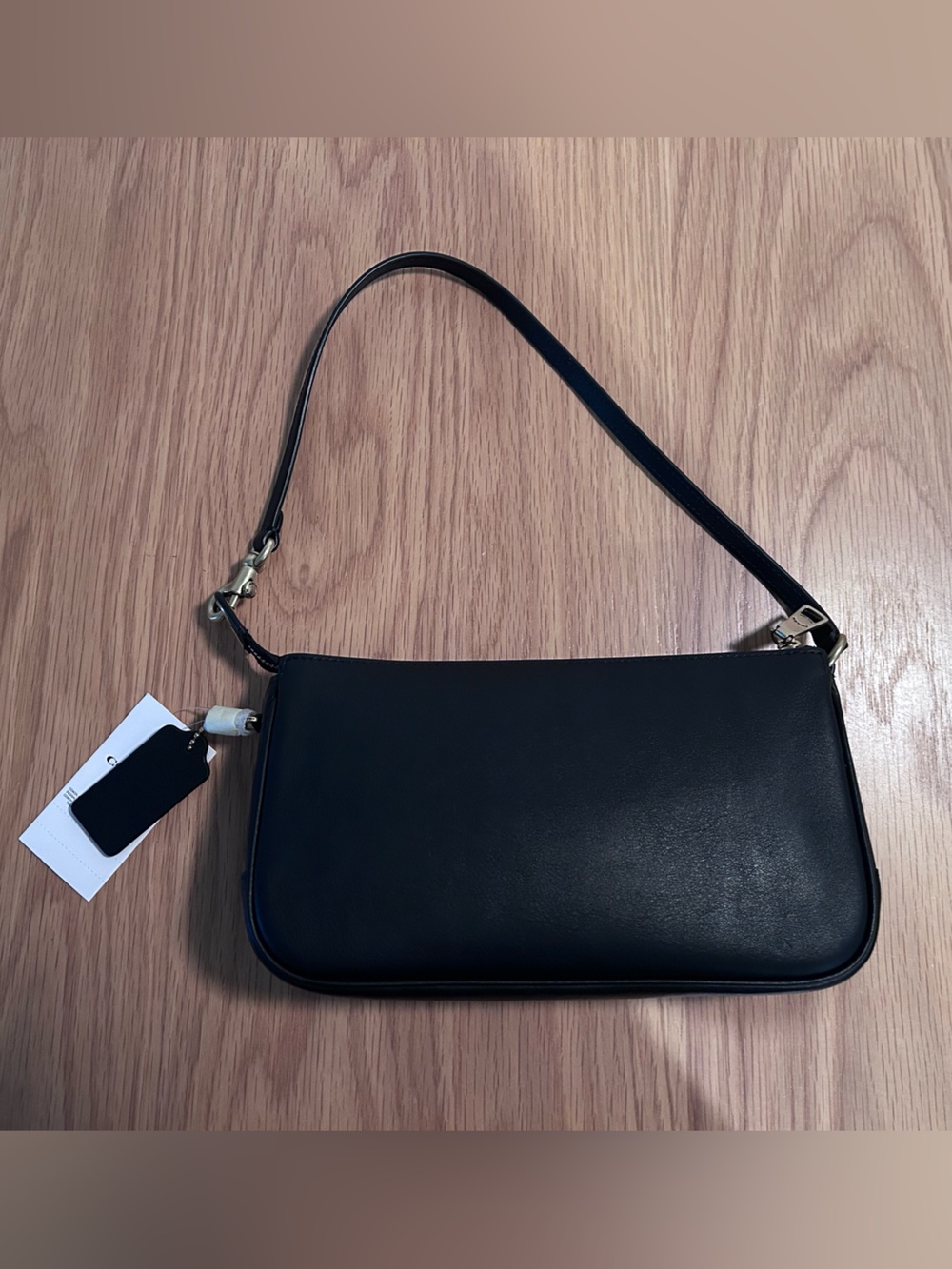 Coach Plaza Bag 22 - Brass/Black NWT - Picture 2 of 15